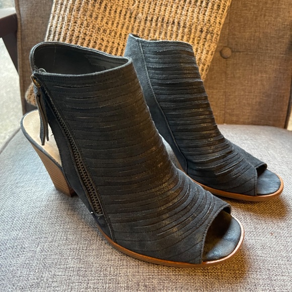 Paul Green Open Toe Booties - Picture 2 of 4